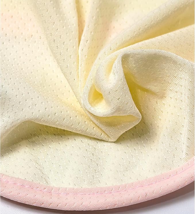2Pcs Cooling Shirts for Small Dogs, Sleeveless Dog Vest, Lightweight Breathable Dog Summer Tank Top Sun Protection Shirts for Dogs Cats Pet Apparel (Pink Yellow, X-Small Size for 1.1-3.3lb Pets)