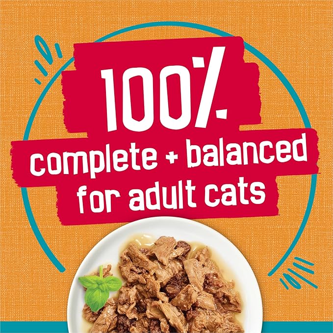 Purina Friskies Wet Cat Food Tasty Treasures With Chicken in Gravy (With Liver) - (Pack of 24) 5.5 oz. Cans
