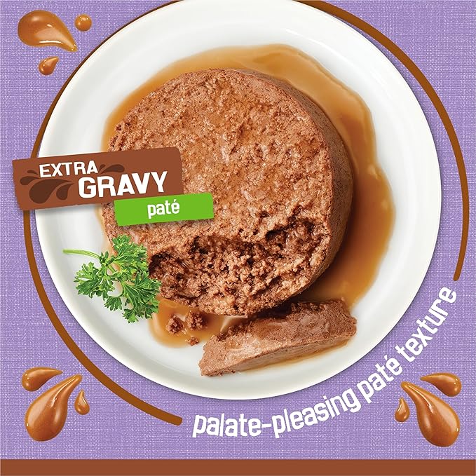 Friskies Purina Wet Cat Food Pate with Turkey in Savory Gravy - 5.5 oz. Cans,(Pack of 48)
