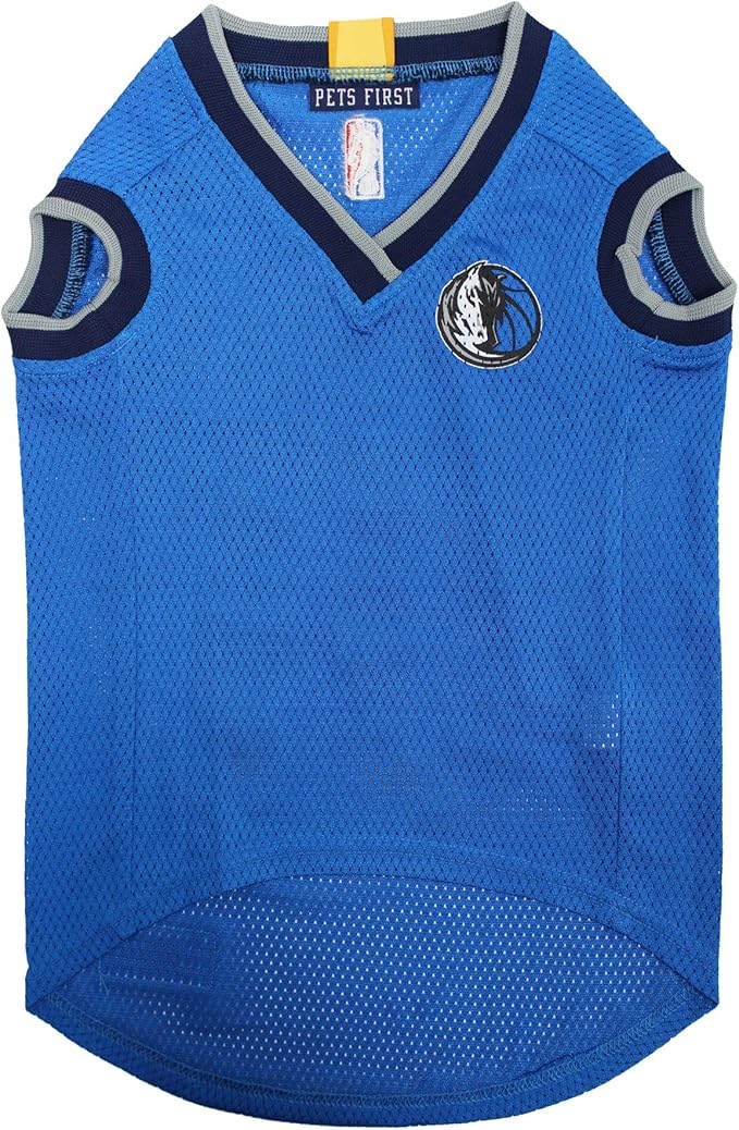 Pets First NBA DALLAS MAVERICKS DOG Jersey, Medium - Tank Top Basketball Pet Jersey