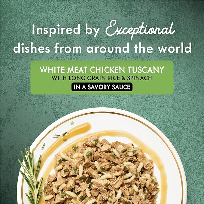 Purina Fancy Feast Wet Cat Food, Medleys White Meat Chicken Tuscany With Long Grain Rice & Greens - (Pack of 24) 3 oz. Cans