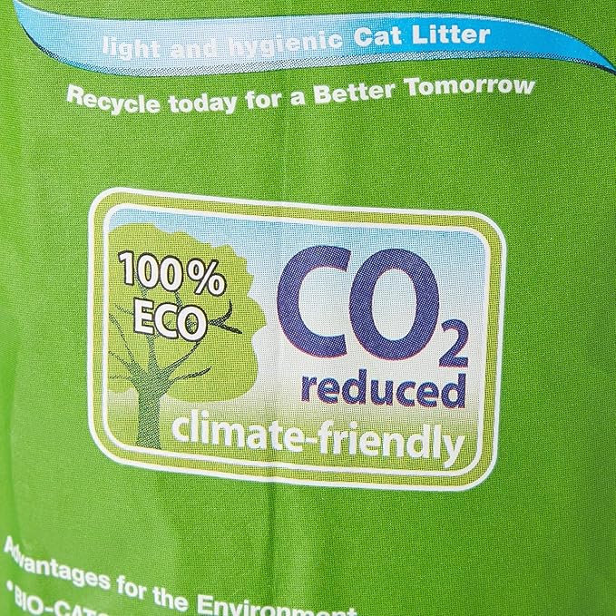 Light & Hygienic Recycled Paper Granules Cat Litter 12 Liter, Packaging May Vary