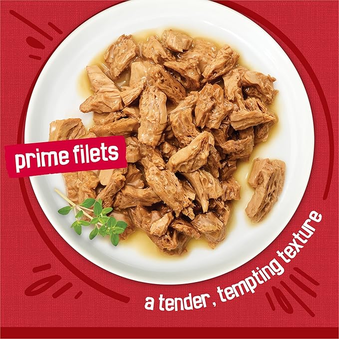 Purina Friskies Prime Filets with Beef in Wet Cat Food Gravy - (Pack of 24) 5.5 oz. Cans