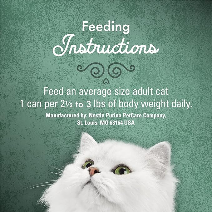 Fancy Feast Purina Wet Cat Food, Medleys Tuna Florentine with Garden Greens in a Delicate Sauce -3 oz. Cans (Pack of 48)