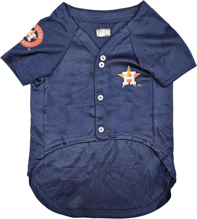 MLBPA - Yordan Alvarez, Yordan Ruben Álvarez #44 Pet Jersey - MLB Houston Astros Mesh Players, Small