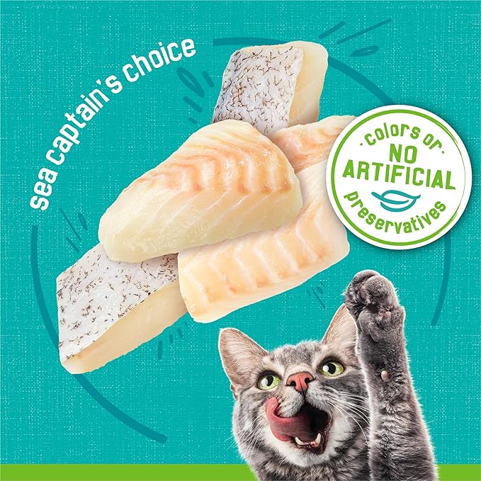 Friskies Purina Wet Cat Food Pate, Sea Captain's Choice - 5.5 oz. Cans (Pack of 48)