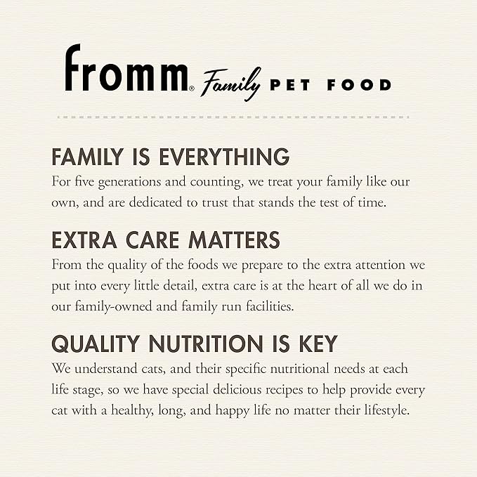 Fromm Indoor Cat Gold Dry Cat Food - Hairball Management Cat Food for Adult Cats - Chicken Recipe - 10 lb