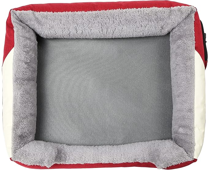 Pet Life ® 'Dream Smart' Innovative Electronic Heating and Cooling Touch-Activated Raised Cat and Dog Bed with Built-in Fan