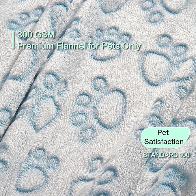 Stuffed Dog Blanket, Premium Soft Throw Flannel Fleece Blanket for Medium Small Dogs, Pet Puppy Blankets for Kitten Cat, Christmas Pet Gift for Bed Cover, Couch, Crate (42x66 inch (Pack of 1))